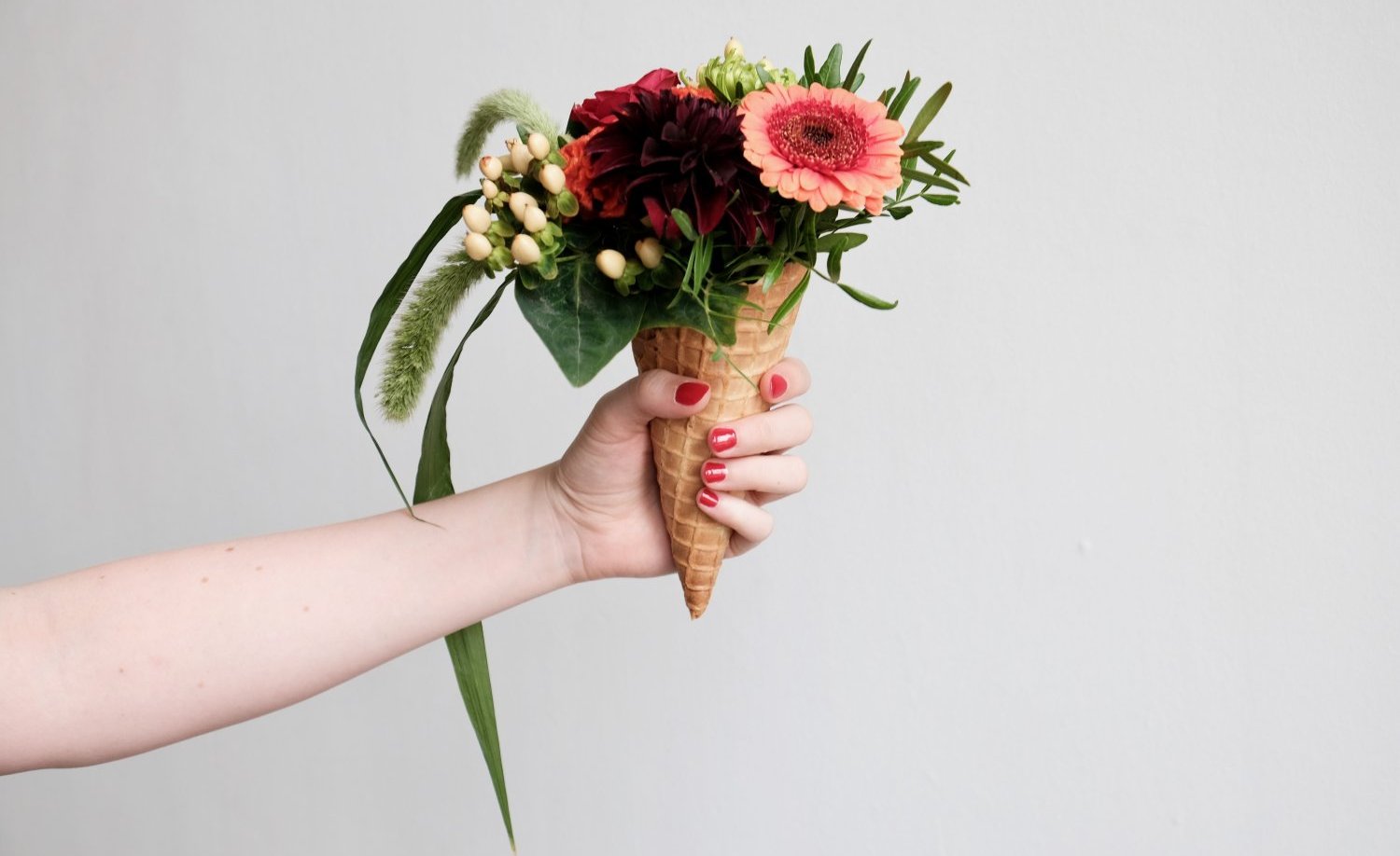 Cornet De Fleurs Horizontal Stéphanie Linsingh